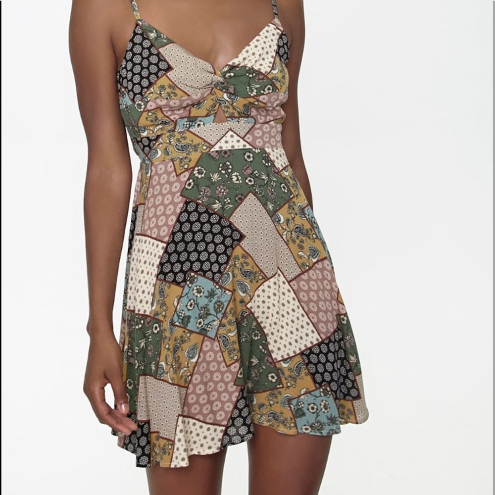 Forever 21 patchwork mini dress never worn